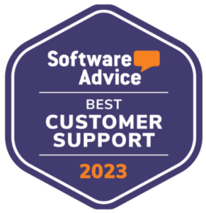 Badge Best Customer Support 2023